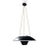 Michel Mortier M4 Suspension Lamp in Black for Disderot For Sale In Los Angeles - Image 6 of 6