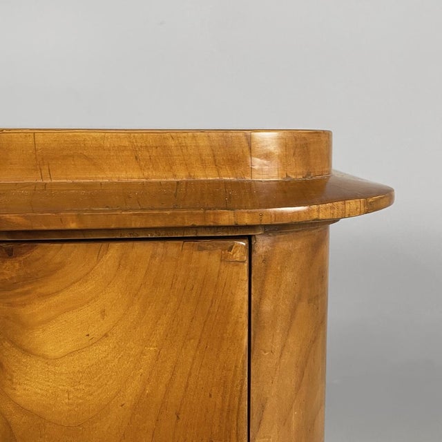 Italian Biedermeier Style Chest of Drawers in Wood, 1930s For Sale - Image 10 of 16
