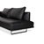 Prime Time Corner Sofa in Black Leather and Chrome from Walter Knoll / Wilhelm Knoll For Sale - Image 10 of 18