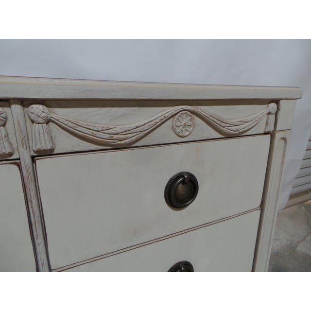 Gustavian (Swedish) Gustavian Style Unique 9 Drawer Dresser For Sale - Image 3 of 10