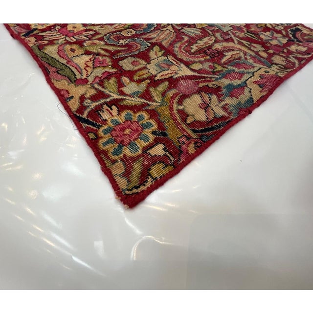 1900 - 1909 Antique Persian Lavar Fragment Runner, 2' X 5'10 For Sale - Image 5 of 5