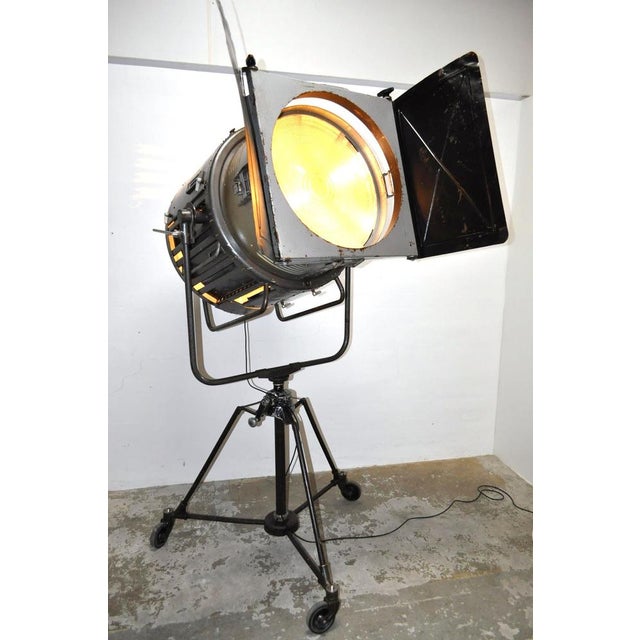 Large Theater Spotlight Floor Lamp, 1972 For Sale - Image 4 of 14