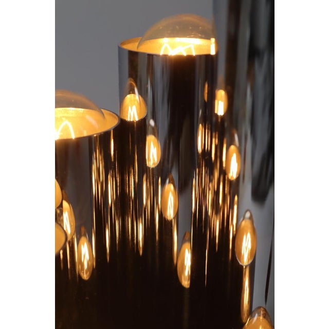 Space Age Minimalist Chrome Tube Lamp from Koch & Lowy, USA, 1960s For Sale - Image 18 of 18