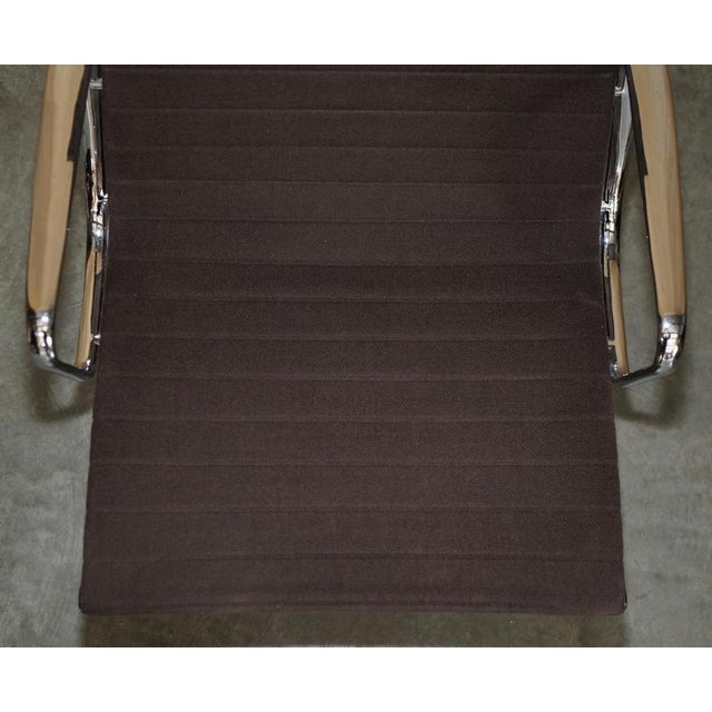 Brown EA 108 Swivel Desk Chair by Charles and Ray Eames For Sale - Image 6 of 17