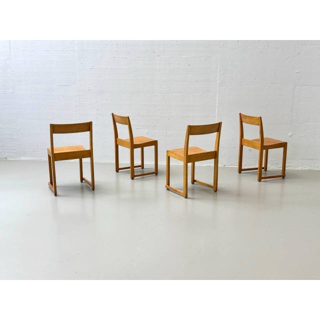 These simple yet distinctive chairs combine functionality with scandinavian design aesthetics. Their construction from...