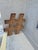 Metal Extra Large Metal Symbol Sign With Lights For Sale - Image 7 of 8