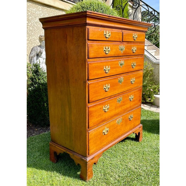 18th Century English Weekly Cabinet in Mahogany For Sale - Image 5 of 17