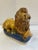 This is a ceramic sculpture of “the Literary Lion” by artist B. Mc Laughlin Very rare signed piece. Has a few small chips...