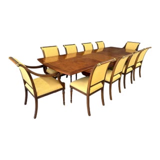 11 Piece High-End Italian-Made Dining Set Attributed to Marzorati For Sale