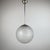 Vintage murano ball pendant lamp made in italy in the 1950s. very good vintage condition, no damage. Wiring replaced by a...