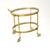 Vintage French Brass Drinks Trolley, 1960 For Sale - Image 10 of 10