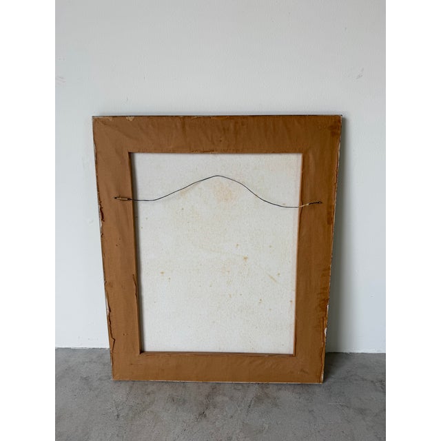 1970s Vintage Floral Still Life - White Blossoms Oil on Canvas Painting – Framed For Sale - Image 12 of 12