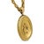 Early 20th Century Victorian 18k Yellow Gold Lyre Necklace For Sale - Image 4 of 6