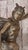Bronze Flying Mercury Hermes w/ Caduceus Bronze Statue Sculpture Giambologna 20" x 11" For Sale - Image 8 of 9