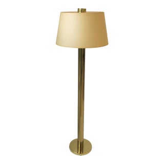 Modern Brass Floor Lamp by Koch and Lowey For Sale