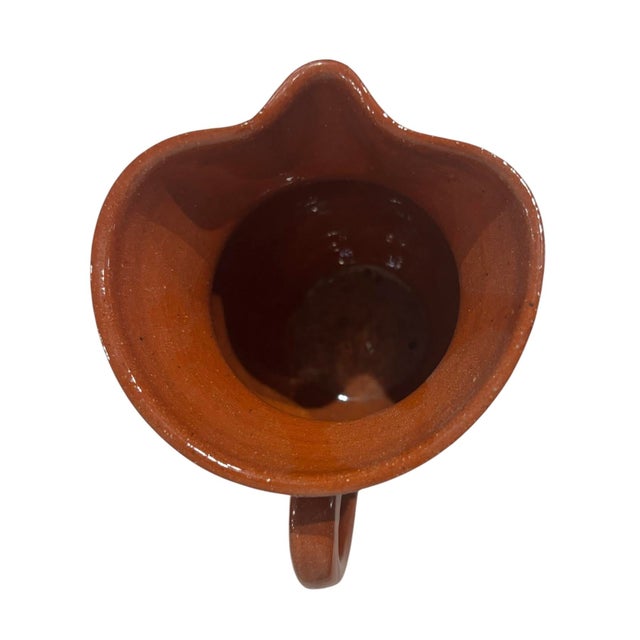 Mid 20th Century North Carolina Jug Town Pottery Pitcher. For Sale - Image 5 of 6