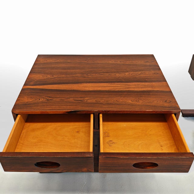 Wooden Bedside Tables by G. Frattini for Bernini, 1950s, Set of 2 For Sale - Image 16 of 18