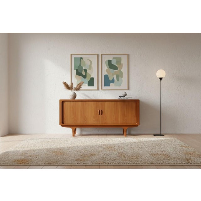 A fantastic Danish sideboard from Dyrlund Denmark, a furniture craftsmanship of the absolute top class where material,...
