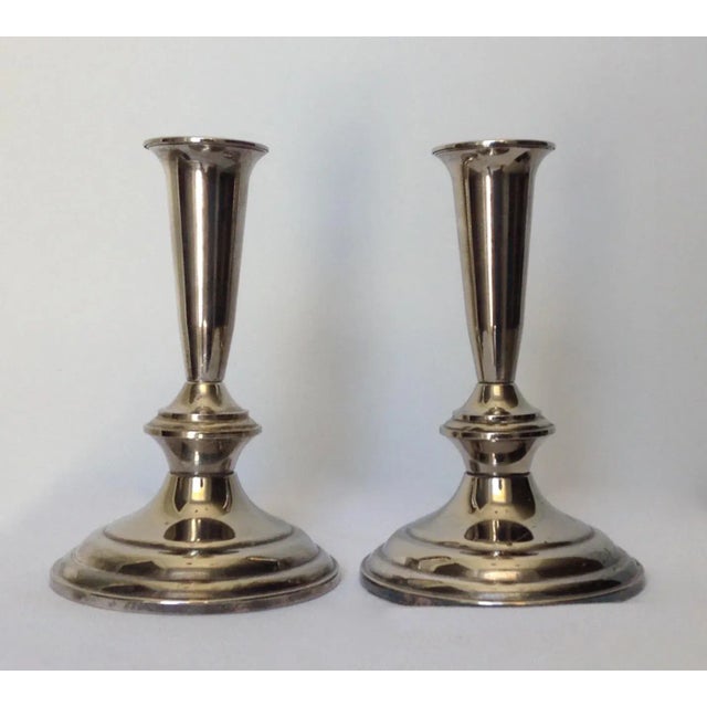 Vintage; C.1970's Gorham, silver plate Colonial style, weighted, sophisticated and yet simplified, stylish and timeless...