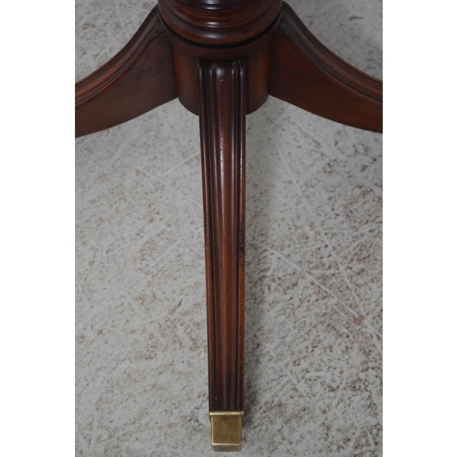 Elliptical Adjustable Height Breakfront Coffee Table For Sale - Image 12 of 14