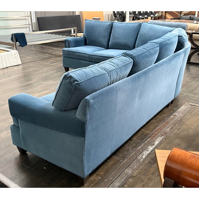 Bassett Furniture Three-Piece Sectional For Sale In San Francisco - Image 6 of 12