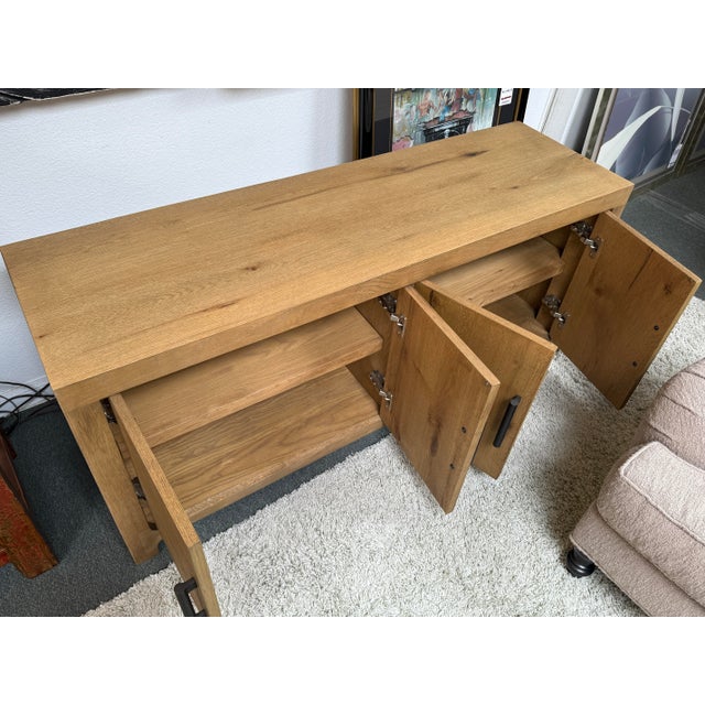 Brown Harrison and Nicholas Condos for Restoration Hardware Davos Sideboard For Sale - Image 8 of 12