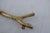 Metal Vintage Botanical Brass Branch Fork and Spoon Serving Set For Sale - Image 7 of 7