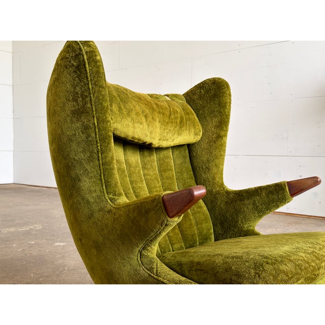 Wood Mid-Century Modern Model 91 Bear Lounge Chair in Teak by Svend Skipper, 1950s For Sale - Image 7 of 16