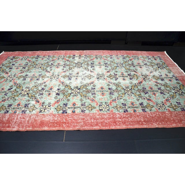 Vintage Turkish Anatolian Faded Area Rug For Sale In Phoenix - Image 6 of 11