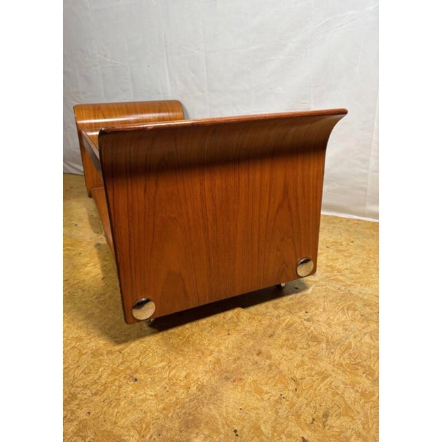 Mid-Century Teak Tulip Coffee Table with Glass Top from G-Plan, 1960s For Sale - Image 6 of 11