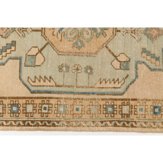 Mid 20th Century Oushak Anatolian Wool Carpet For Sale - Image 10 of 10