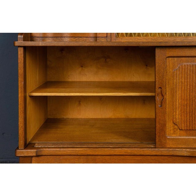 Vintage Brown Oak Cupboard For Sale - Image 18 of 18