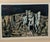 1980s Signed Limited Edition Yosl Bergner Lithograph, 20/135, Framed With Embossed Publisher's Blindstamp For Sale - Image 15 of 18