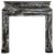Antique Bolection of Versailles Marble Fireplace Mantel, 1820 For Sale