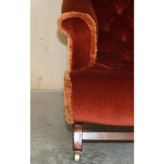 Wood Lounge Armchair by William Birch for Adolf Loos Knieschwimmer, 1880s For Sale - Image 7 of 18