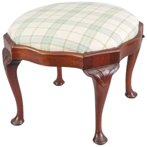 English Antique Victorian Mahogany Stool