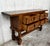 Early 20th Century Early 20th Century Spanish Console Chest Table with Four Carved Drawers and Original Hardware For Sale - Image 5 of 18