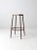 Rustic Vintage Industrial Metal Stool For Sale - Image 3 of 10