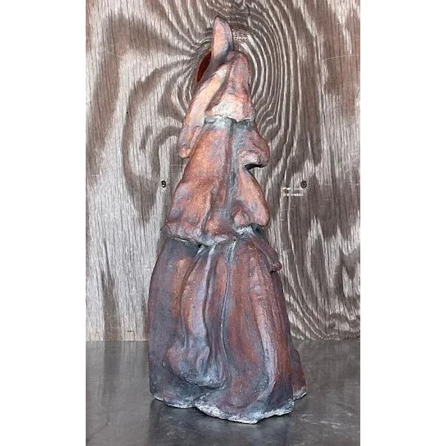 Vintage Boho Original Abstract Sculpture For Sale - Image 4 of 11