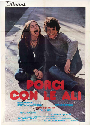 Porci Con Le Ali Poster, Italy, 1977