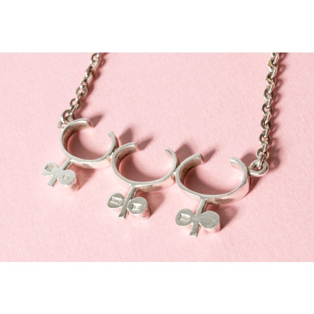 Silver Silver Neckring from Jorma Laine, 1971 For Sale - Image 8 of 9