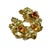 1950s Vintage Rhinestone Wreath Brooch by Mitchel Maer, 1950s For Sale - Image 5 of 10