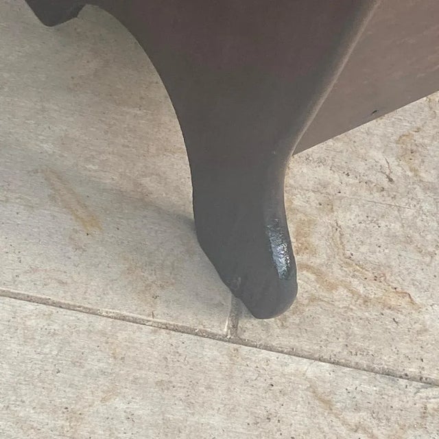 Brown Magazine Stand in Wood, England For Sale - Image 5 of 13