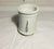 Campaign Antique Porcelain Tea or Coffee Strainer With Two Handled Large Mug For Sale - Image 3 of 7