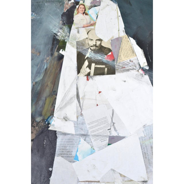 Imants Vecozols, a Pile of Papers, 2023, Mixed Media, in Very Good conditions. Designed from 2000 This piece has an...
