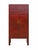 Chinoiserie 96" Tall Red Lacquer Antique Chinese Chinoiserie-Style Cabinet For Sale - Image 3 of 8