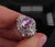 Late 20th Century 5.26ct Purple Sapphire Gia Heated Ceylon 1.43ct Diamond Platinum Ring, Size 7 For Sale - Image 17 of 18