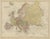 Antique Map of Europe from Blacks General Atlas, Edinburgh, 1870 For Sale - Image 9 of 9