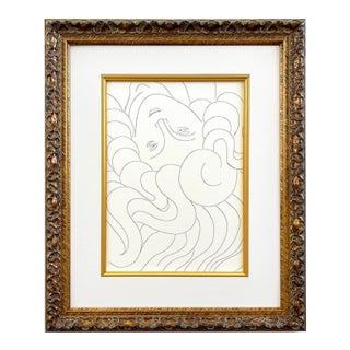 1970s Henri Matisse 129 La Chevelure Framed For Sale