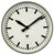 Large Industrial Grey Factory Wall Clock from Pragotron, 1960s For Sale - Image 16 of 16